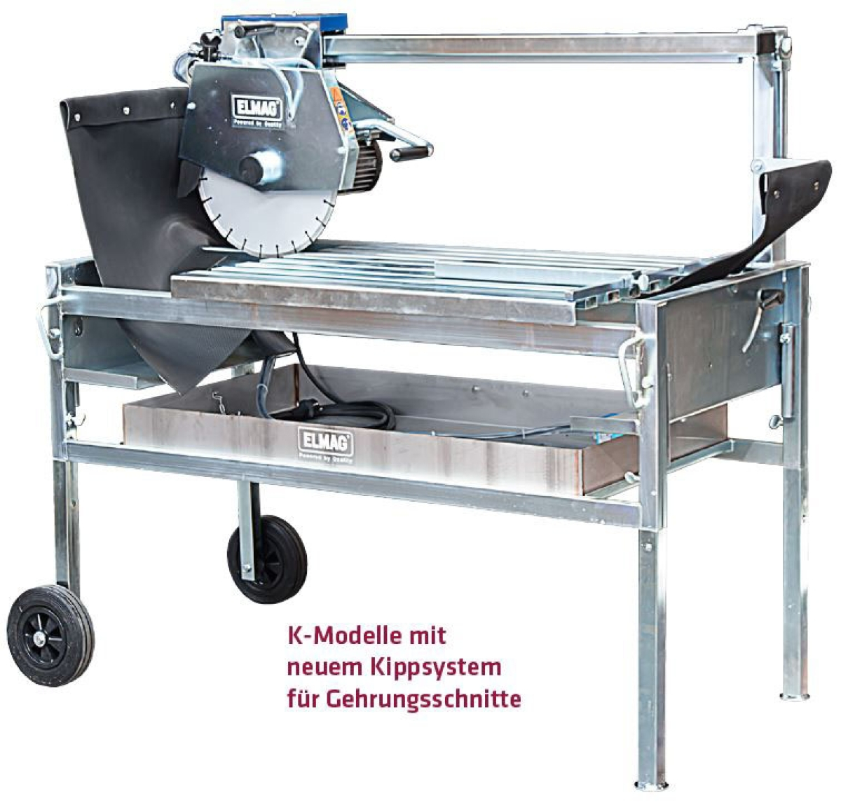ELMAG Steintrennmaschine (inkl. Dia)