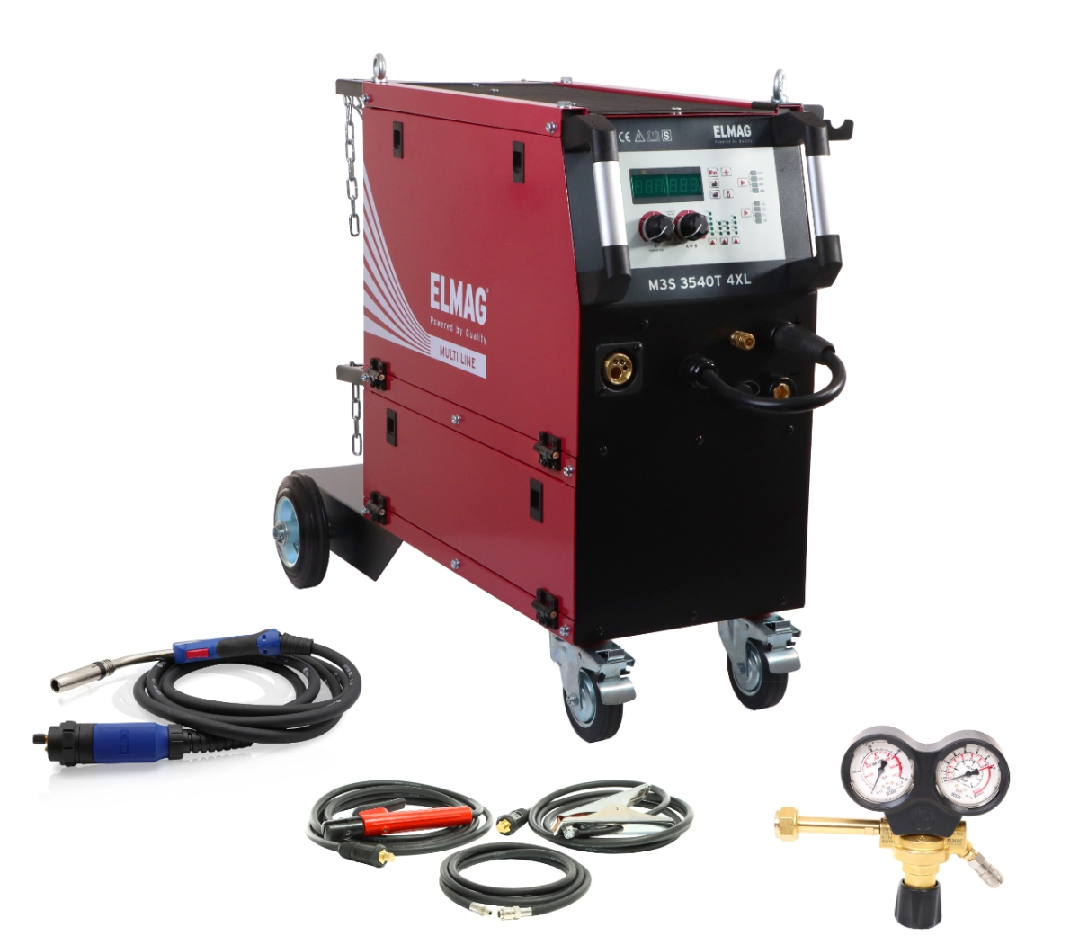ELMAG Multifunktions-Schweißinverter M3S 3540T 4XL / ECO-SET