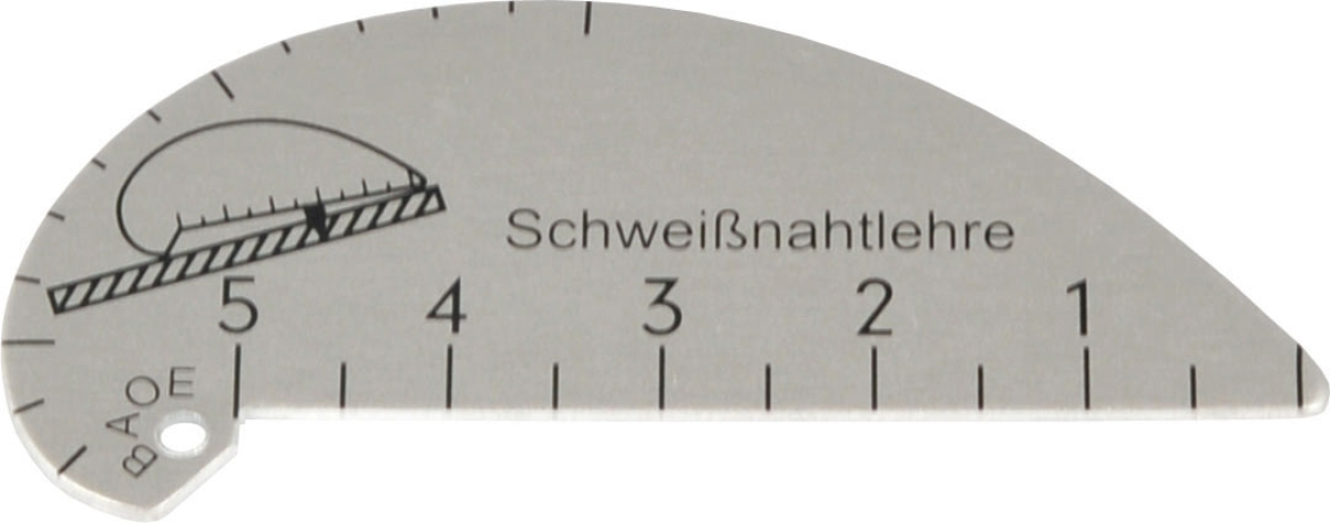 ELMAG Schweißnahtlehre "ALUMINIUM"