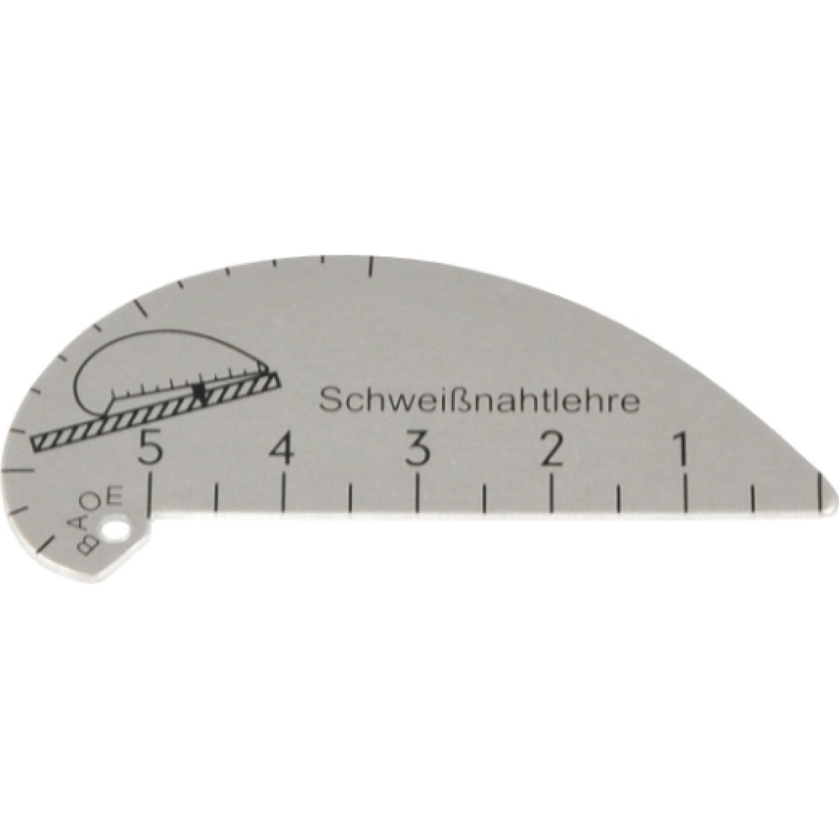 ELMAG Schweißnahtlehre "ALUMINIUM"