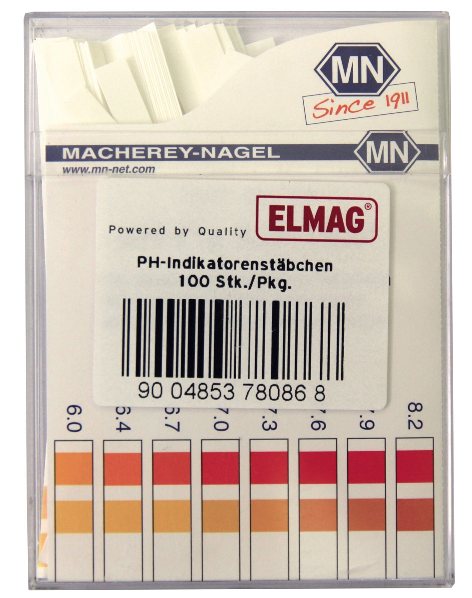 ELMAG PH-Indikatorenstäbchen