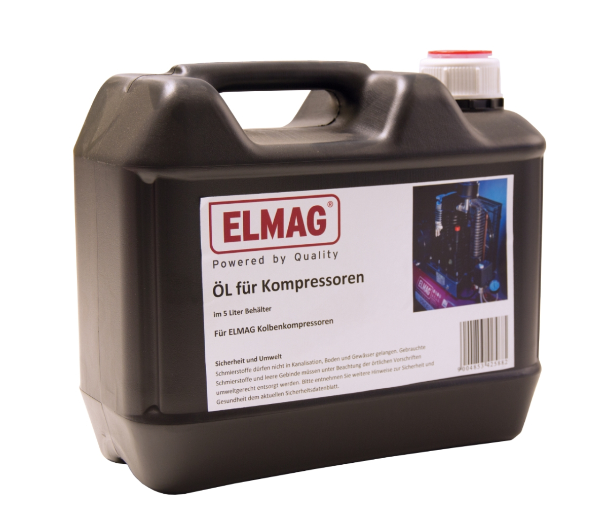 ELMAG Öl für Kompressoren, 5 l