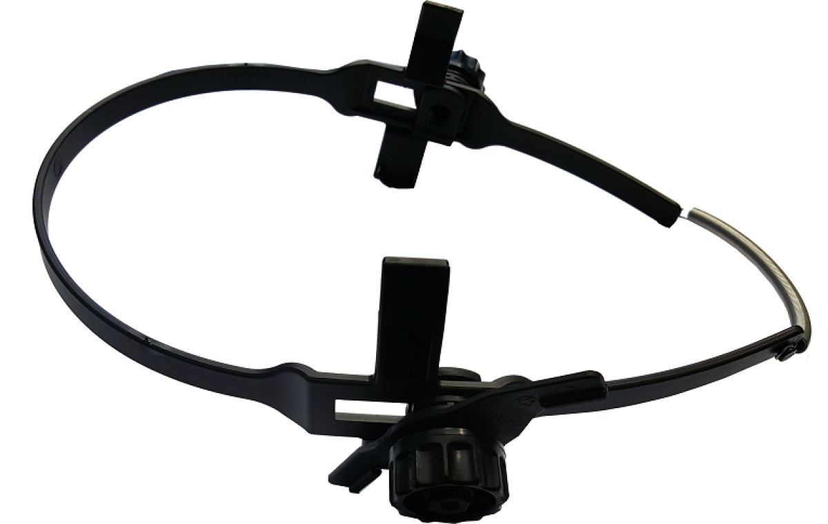 ELMAG Universal Industriehelm Adapter mit Feder