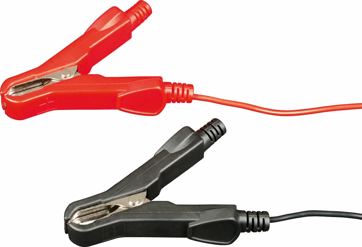 ELMAG Ladekabel inkl. Polklemme rot/schwarz, L=0,5m