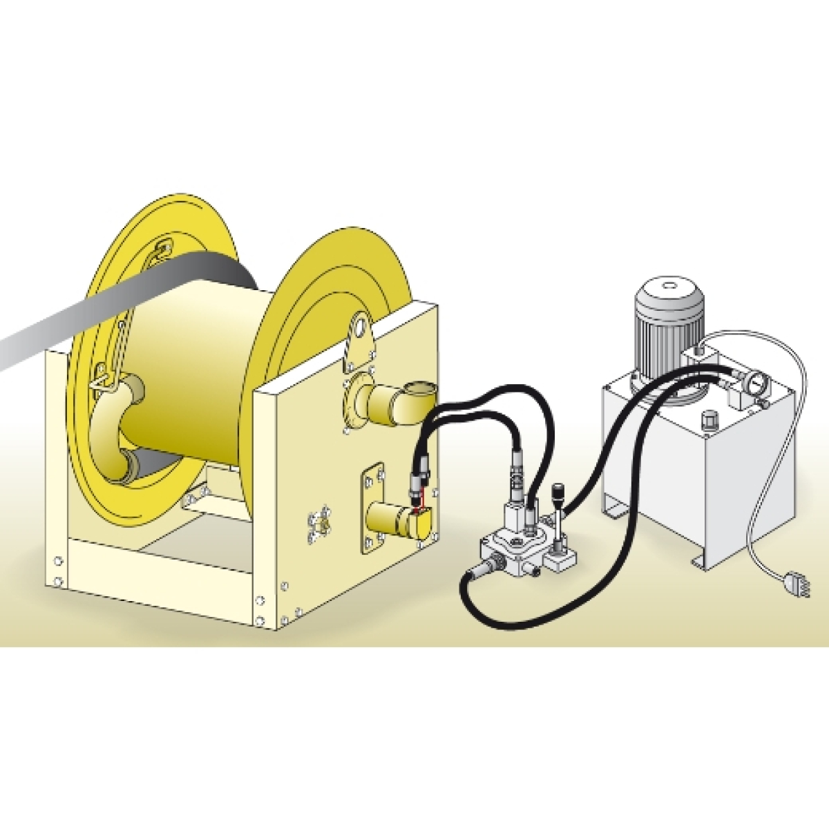 ELMAG INDUSTRIE Schlauchaufroller Serie 700 / L 550