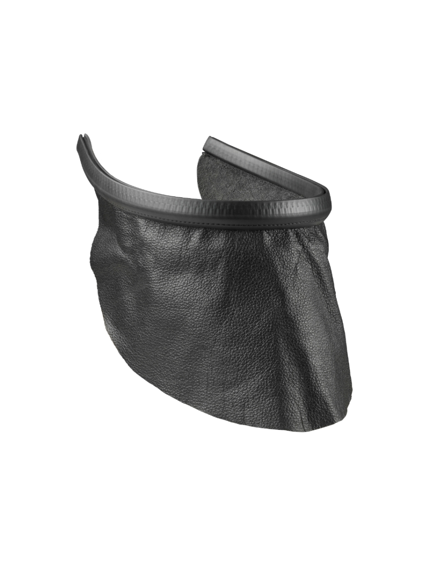 ELMAG Brustschutz aus Leder / kurz - schwarz