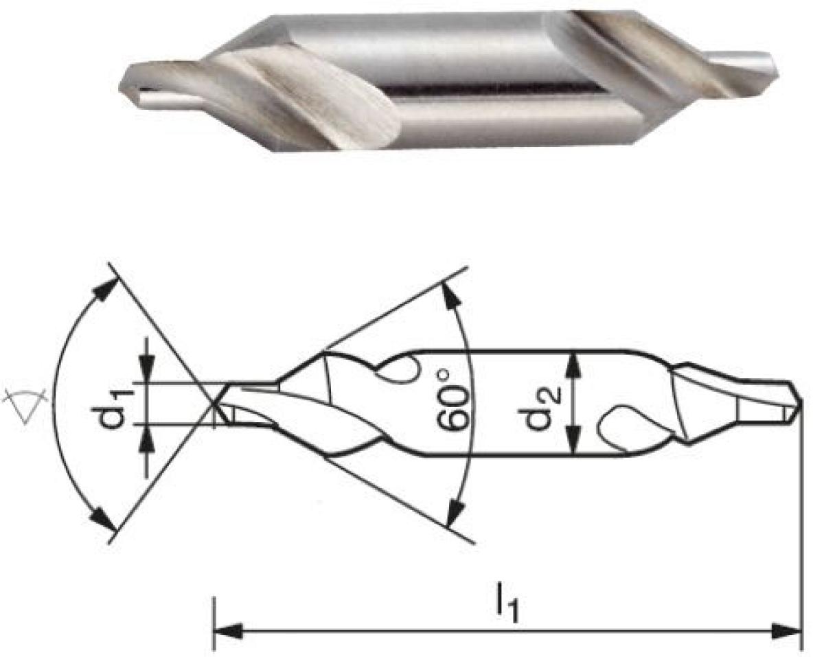ELMAG Zentrierbohrer DIN 333 Form A