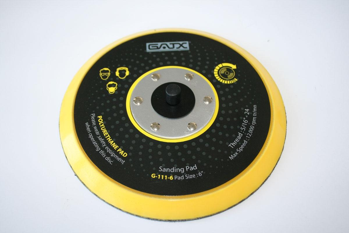 ELMAG Schleifteller Ø 150 mm, WEICH, ungelocht