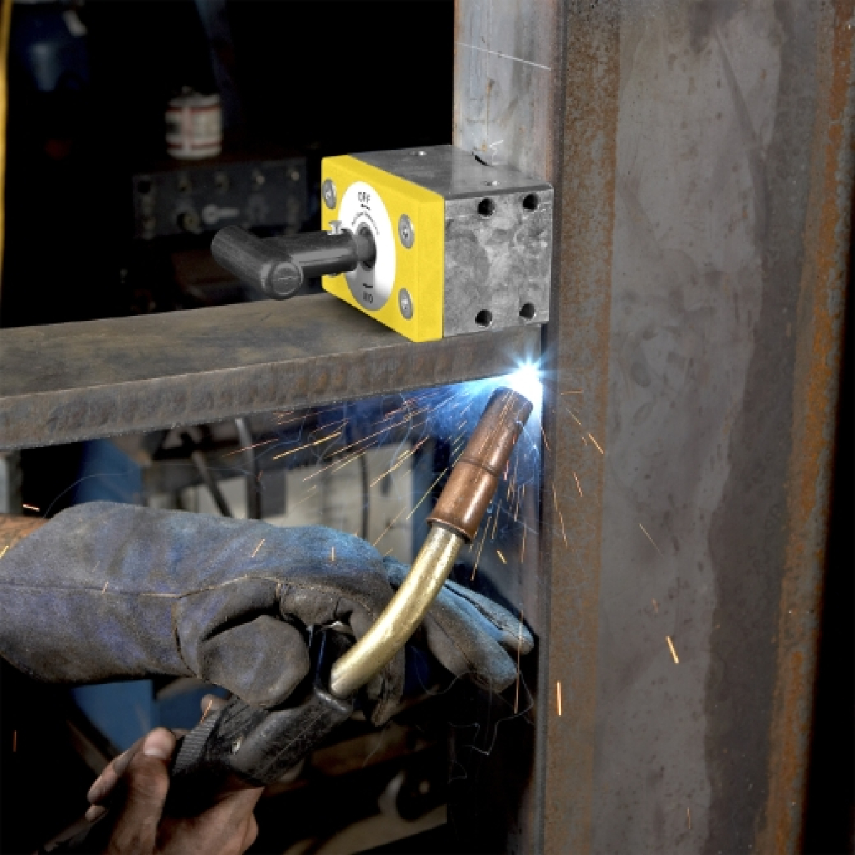 ELMAG Magnet-Anschlagblock MS 1000