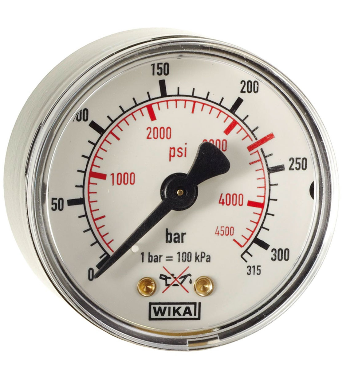 ELMAG Flaschendruckmanometer Ø 50 mm