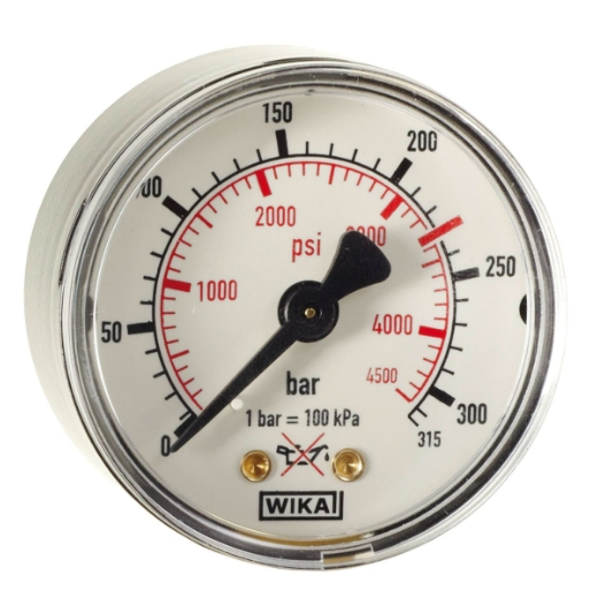 ELMAG Flaschendruckmanometer Ø 50 mm