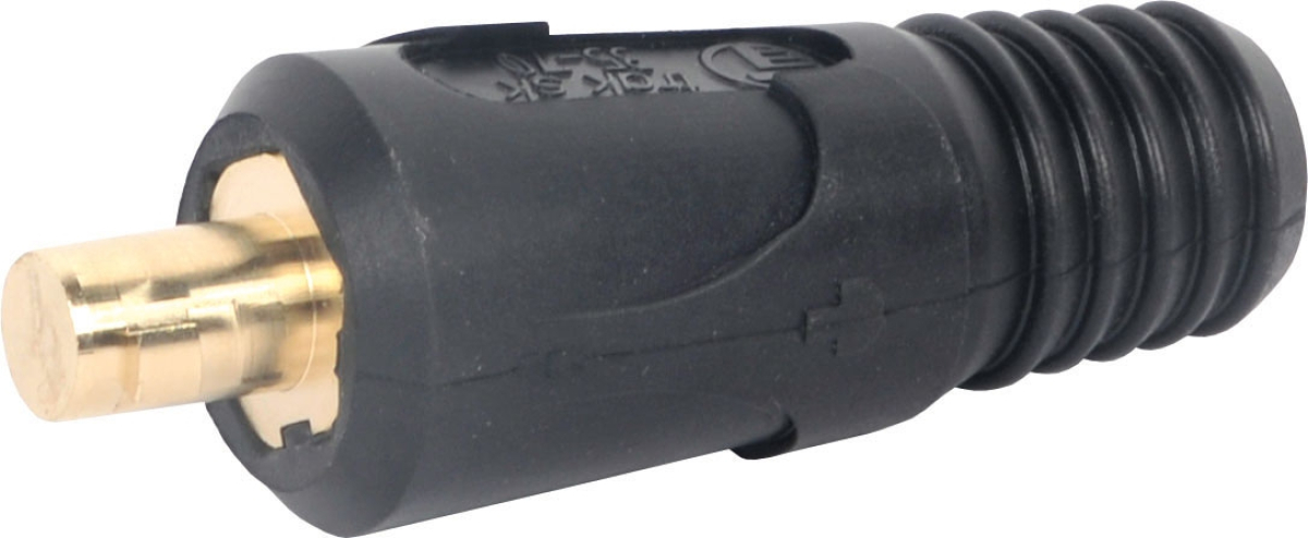 ELMAG Schweißkabel-Stecker 10/16/25mm2, schwarz