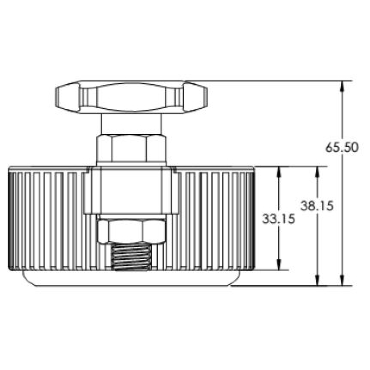 ELMAG Magnet-Polklemme 600 A. "ON/OFF schaltbar"