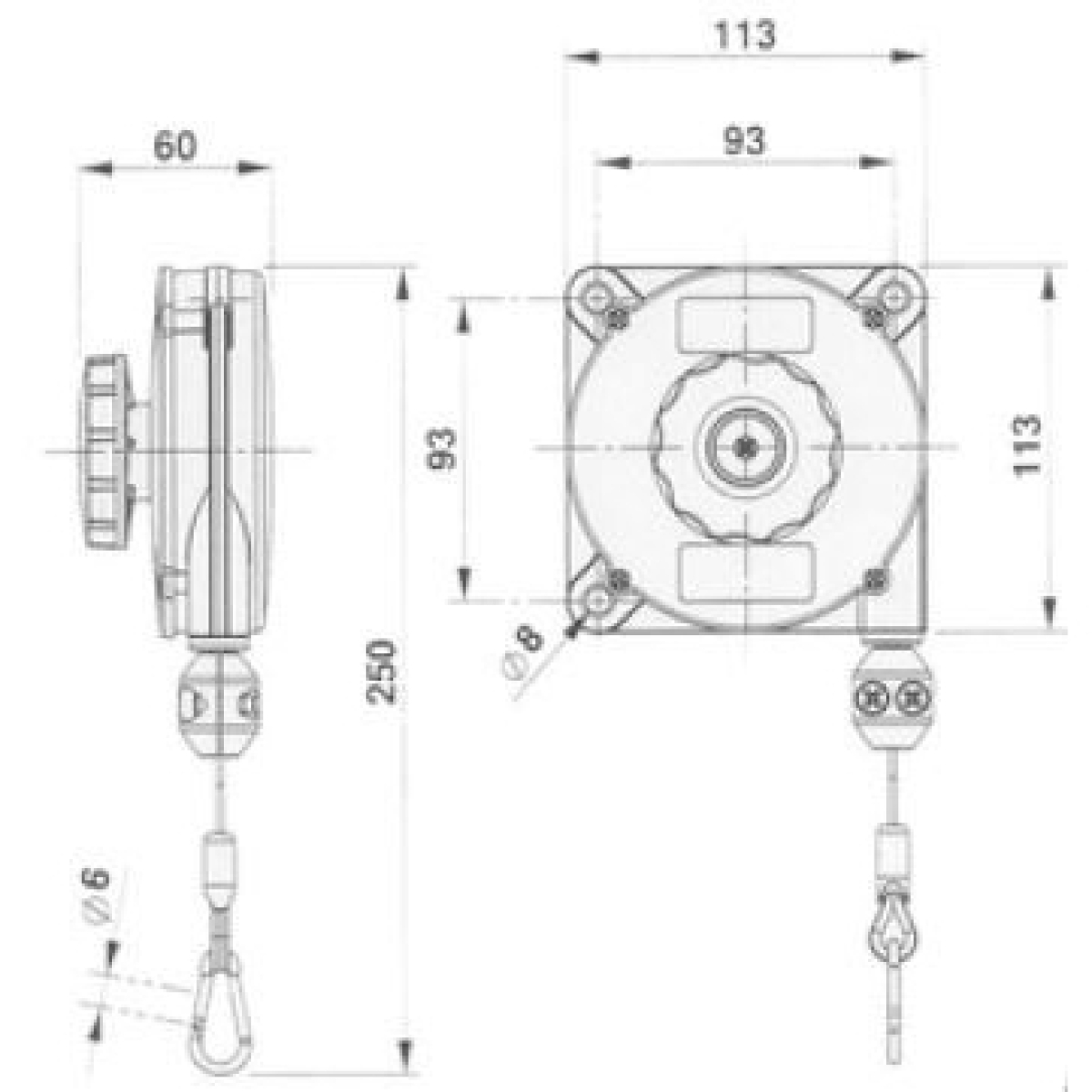 ELMAG Federzug-Balancer EPS 632