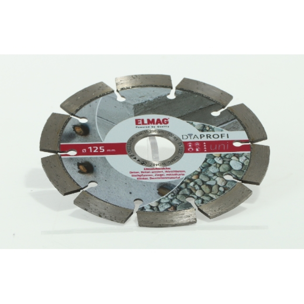 ELMAG DiaProfi-Diamantscheibe UNI Ø125mm