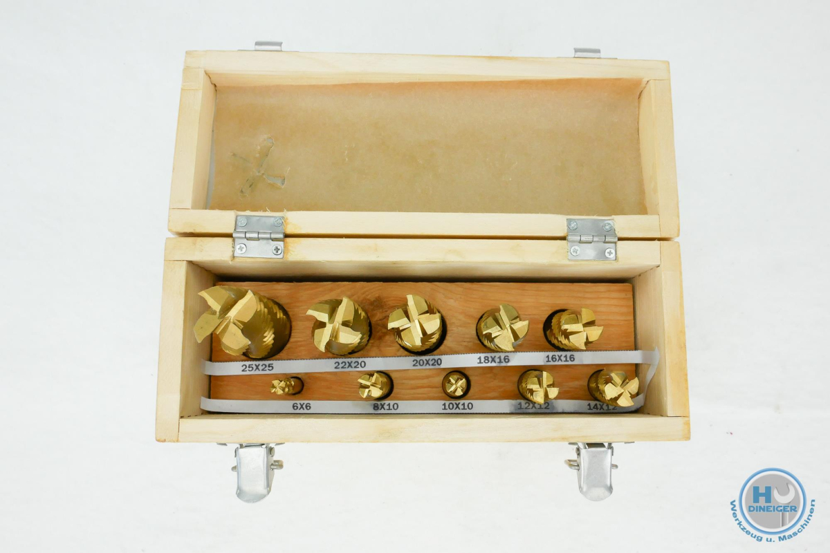 Holzmann Maschinen Schrupp Schraftfräser Set FFS10