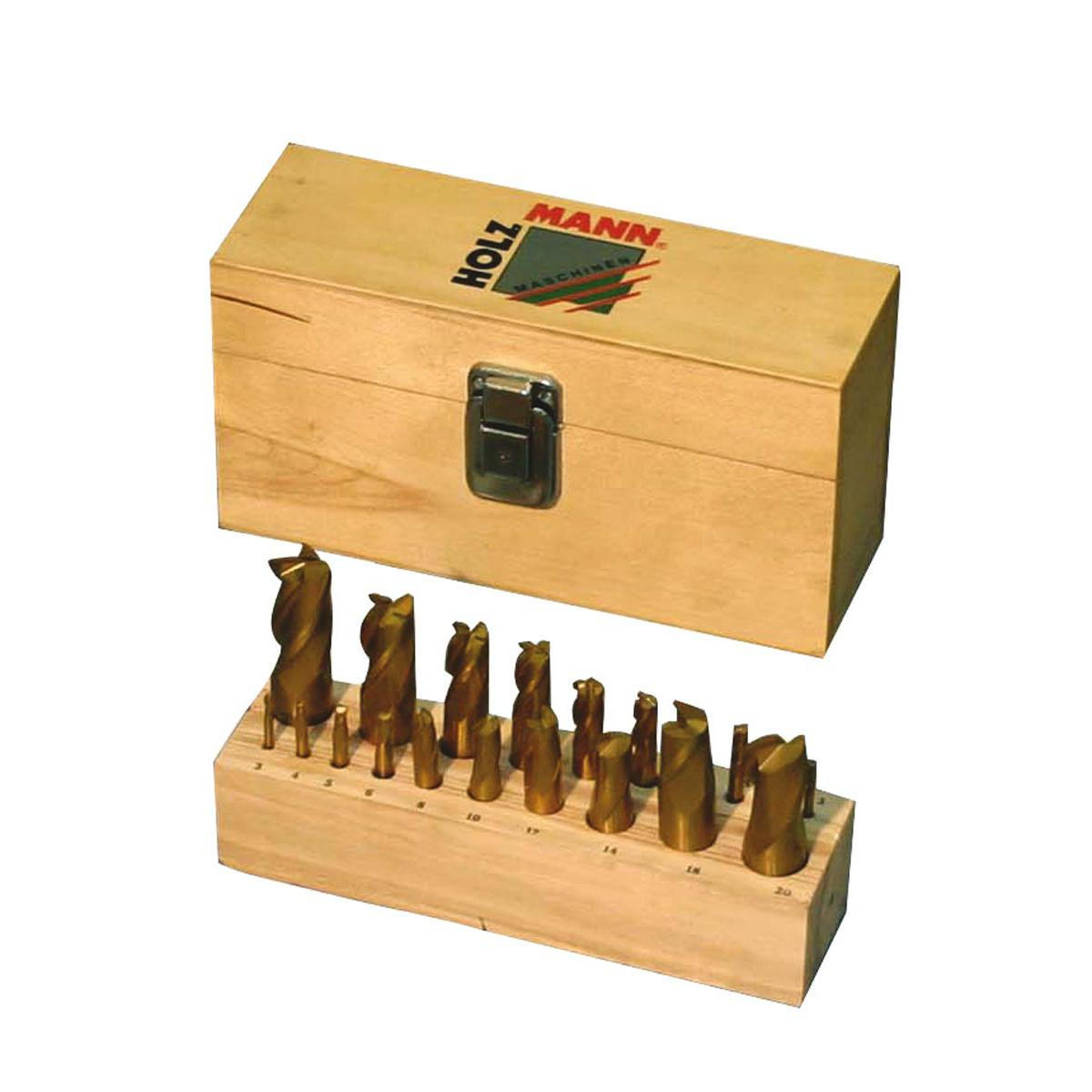 Holzmann Maschinen Fingerfräser 20tlg FFS20