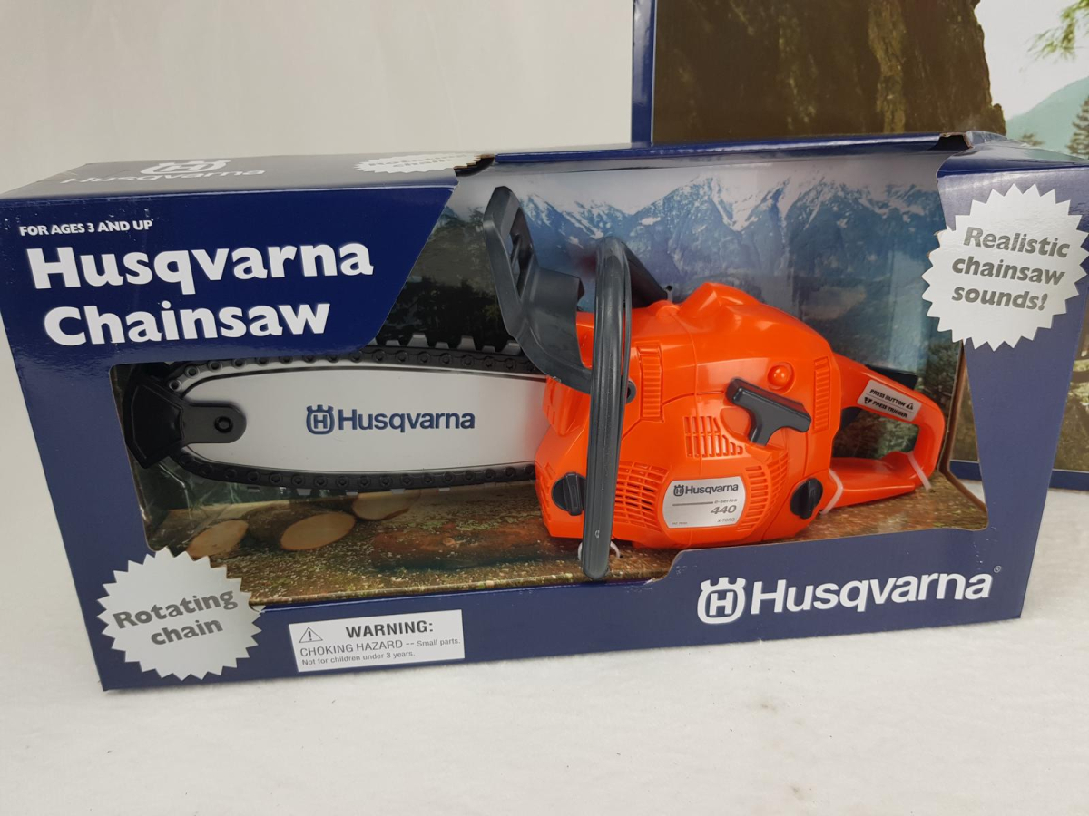 522771101 Husqvarna Kinder Spielzeug Säge batteriebetrieben mit Sound und rotierende Kette