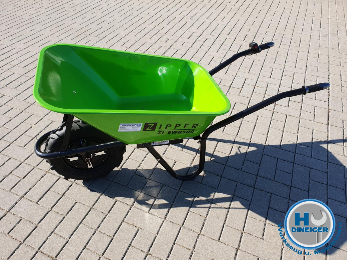 Zipper Maschinen ZI EWB 500 AKKU betriebene elektrische Schubkarre