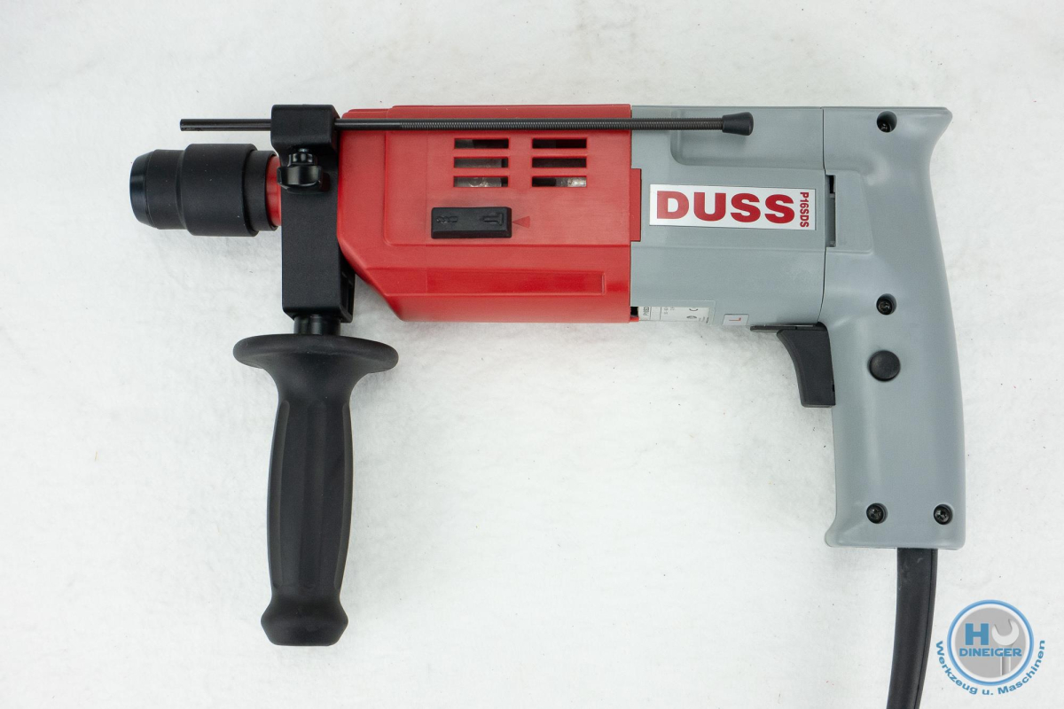 DUSS Maschinen Bohrhammer P 16 SDS und Bohrerkassette SDS-plus SDS7T
