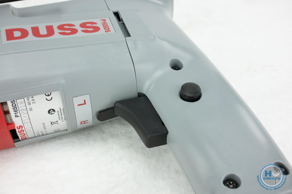 DUSS Maschinen Bohrhammer P 16 SDS und Bohrerkassette SDS-plus SDS7T