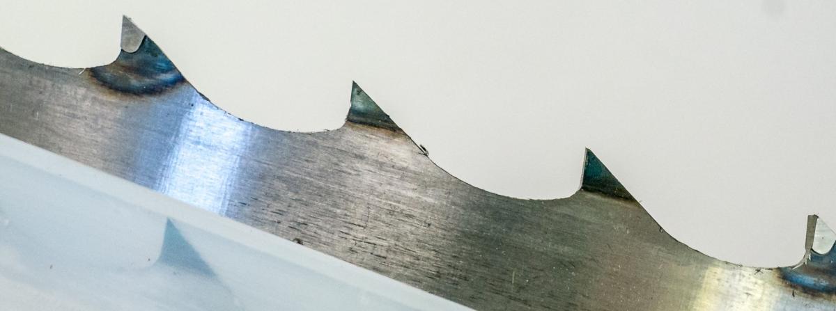 Für mobile Sägewerke Holzmann BBS 810 Blockbandsäge 4015x35x1mm X-Cut Hartlegierung