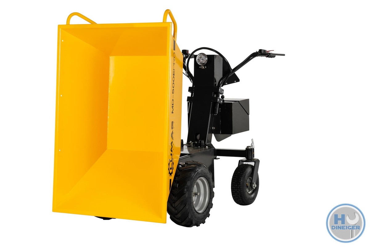 Lumag Maschinen Mini Dumper MD 500EPRO  Elektroantrieb für Pferdebesitzer