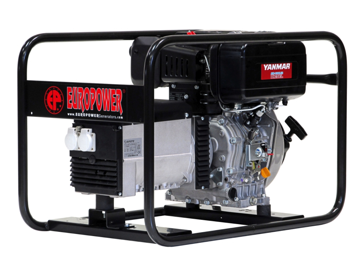 Europower Stromerzeuger EP6000D 230 Volt Diesel 4,7 KvA