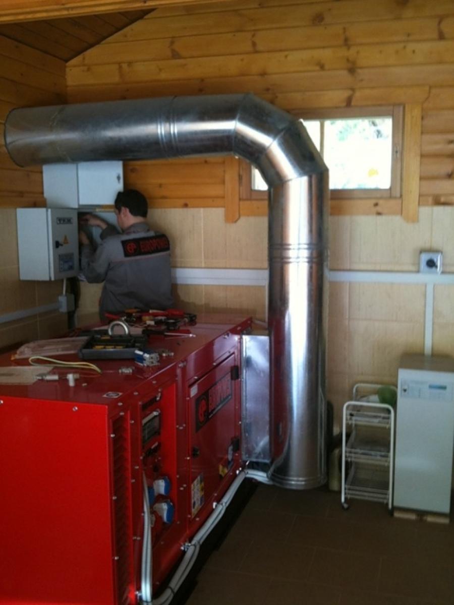 Europower Stromerzeuger EPS243TDE Stufe IIIA Aggregat nur  feste Aufstellung