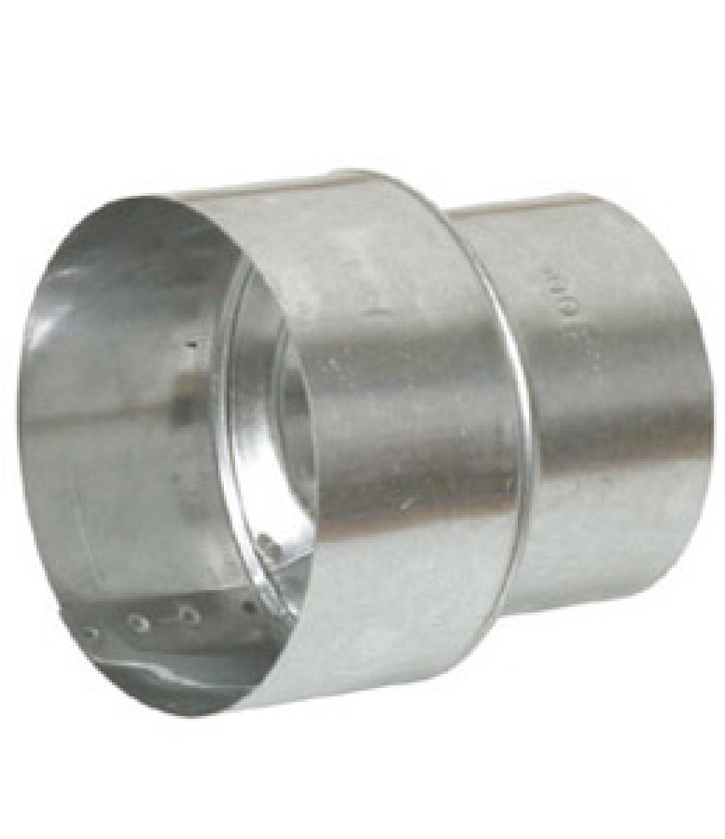 Holzkraft Reduziermuffe, enge Seite gebördelt  Ø 60/35 mm