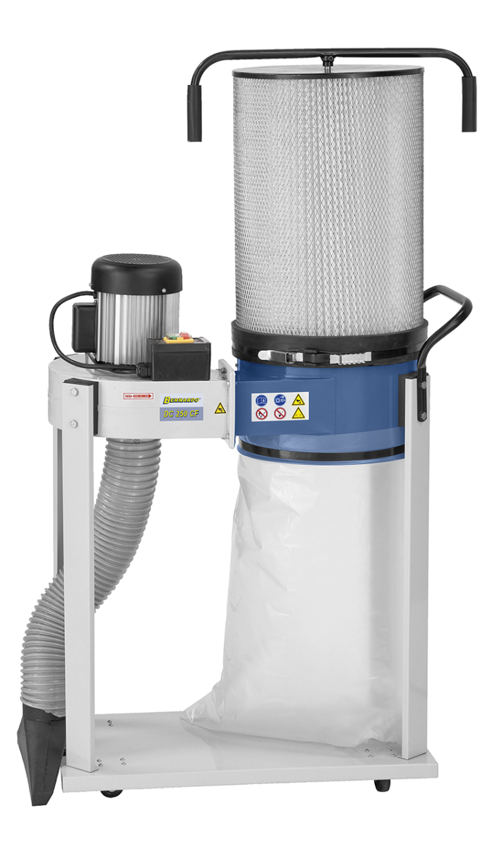 12-2085 Bernardo Absauganlagen mit Feinstaubfilterpatronen DC 250 CF