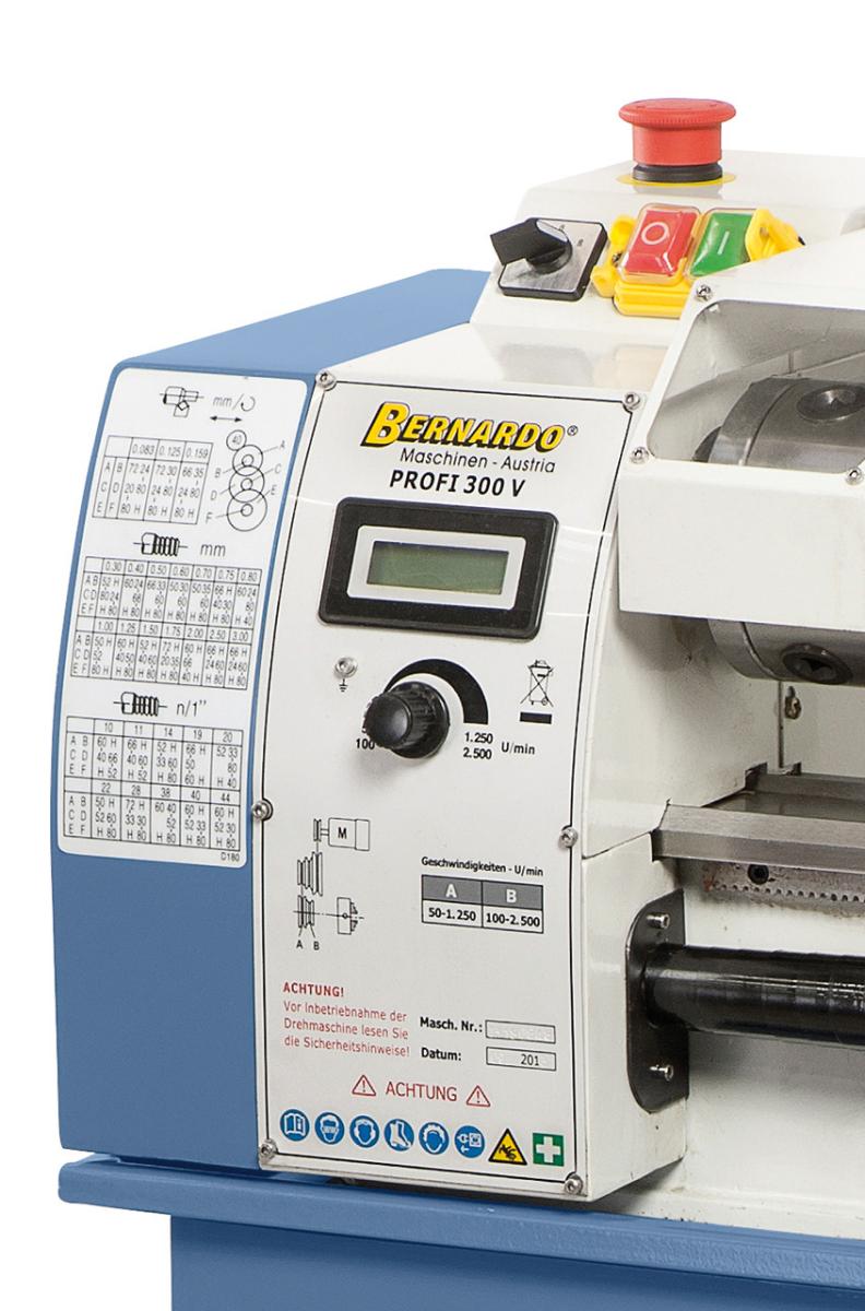 03-1035 Bernardo Leitspindeldrehmaschinen Profi 300 V
