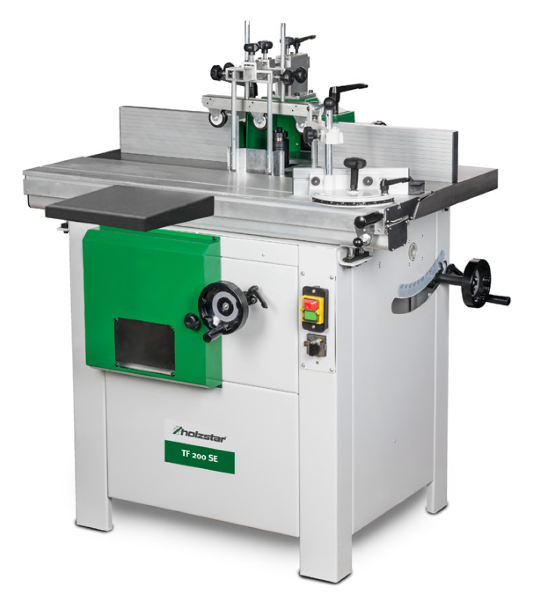 Holzstar Tischfräse TF 200SE / 400V schwenkbare Frässpindel