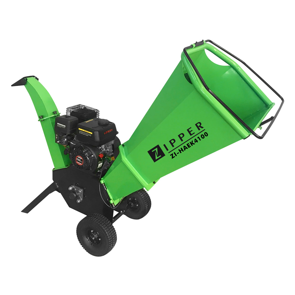 Zipper Maschinen ZI HAEK 4100 Häcksler Schredder Gartenhäcksler Trommelhäcksler