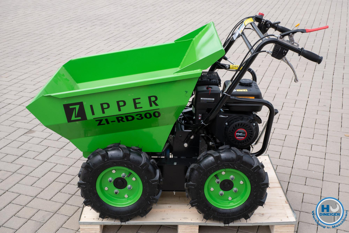Zipper Maschinen ZI RD 300 Miniraddumper Dumper Schubkarre Benzin