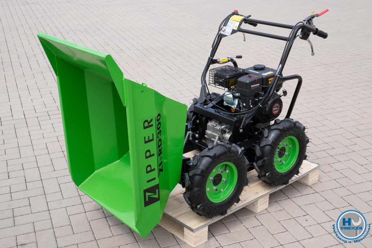 Zipper Maschinen ZI RD 300 Miniraddumper Dumper Schubkarre Benzin