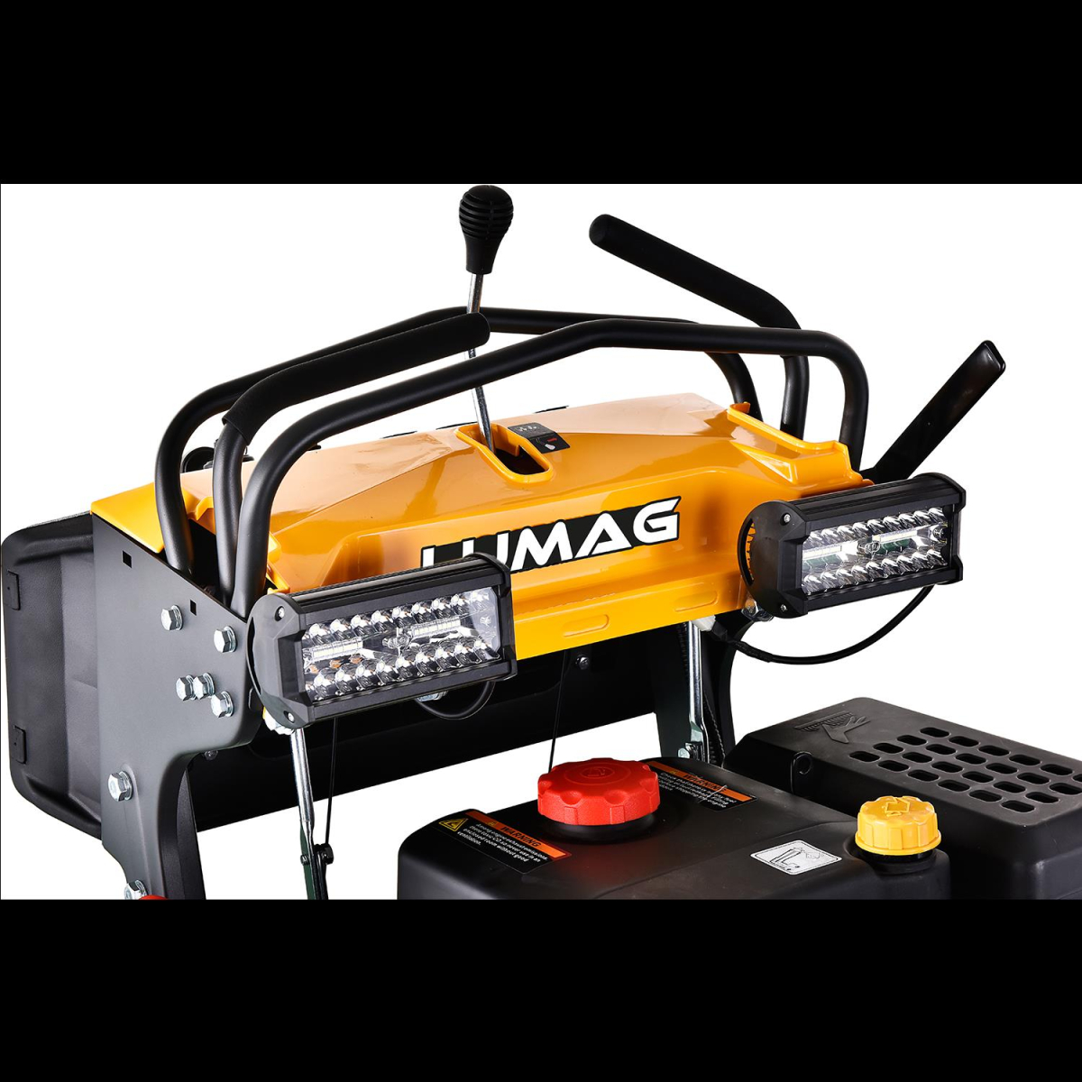 Lumag Maschinen zweistufige Raupenschneefräse SFK-80ZTH Hydrostatantrieb, 86 cm Räumbreite