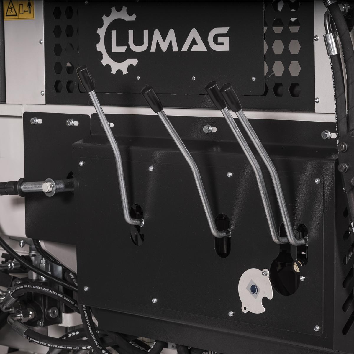 LUMAG Maschinen SSA 500EHPROZRS Sägespaltautomat mit Elektromotor und Zapfwellenantrieb inkl Förderband (Unmontiert)